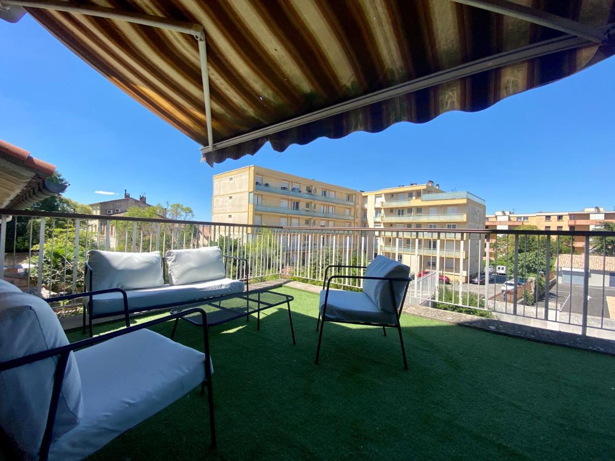 Les Terrasses D'Iena - 2 Chambres Avec Parking Prive Carcassonne Buitenkant foto